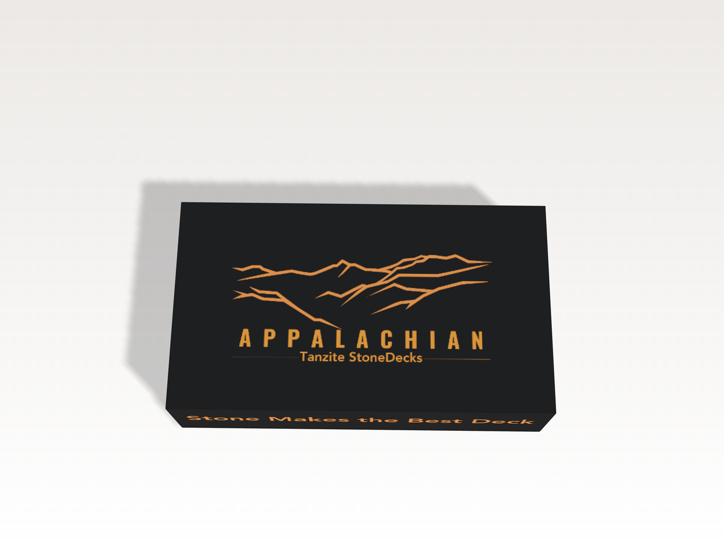 Appalachian collection stone sample piece for deck and patio selection