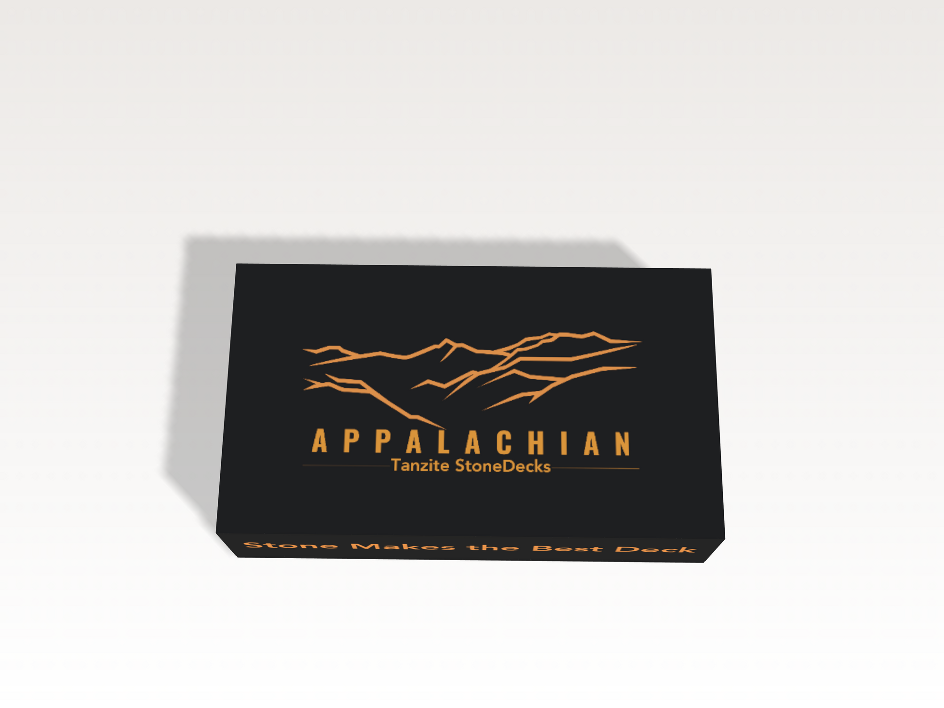 Appalachian collection stone sample piece for deck and patio selection