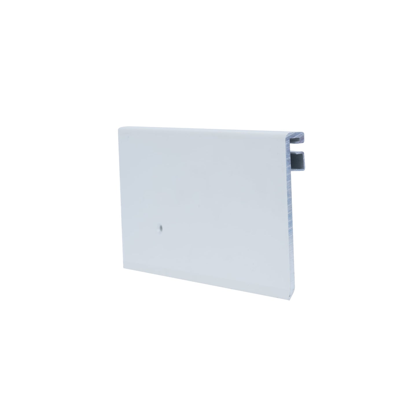 Aluminium Edge Restraint Rainier in matte black securing deck perimeter