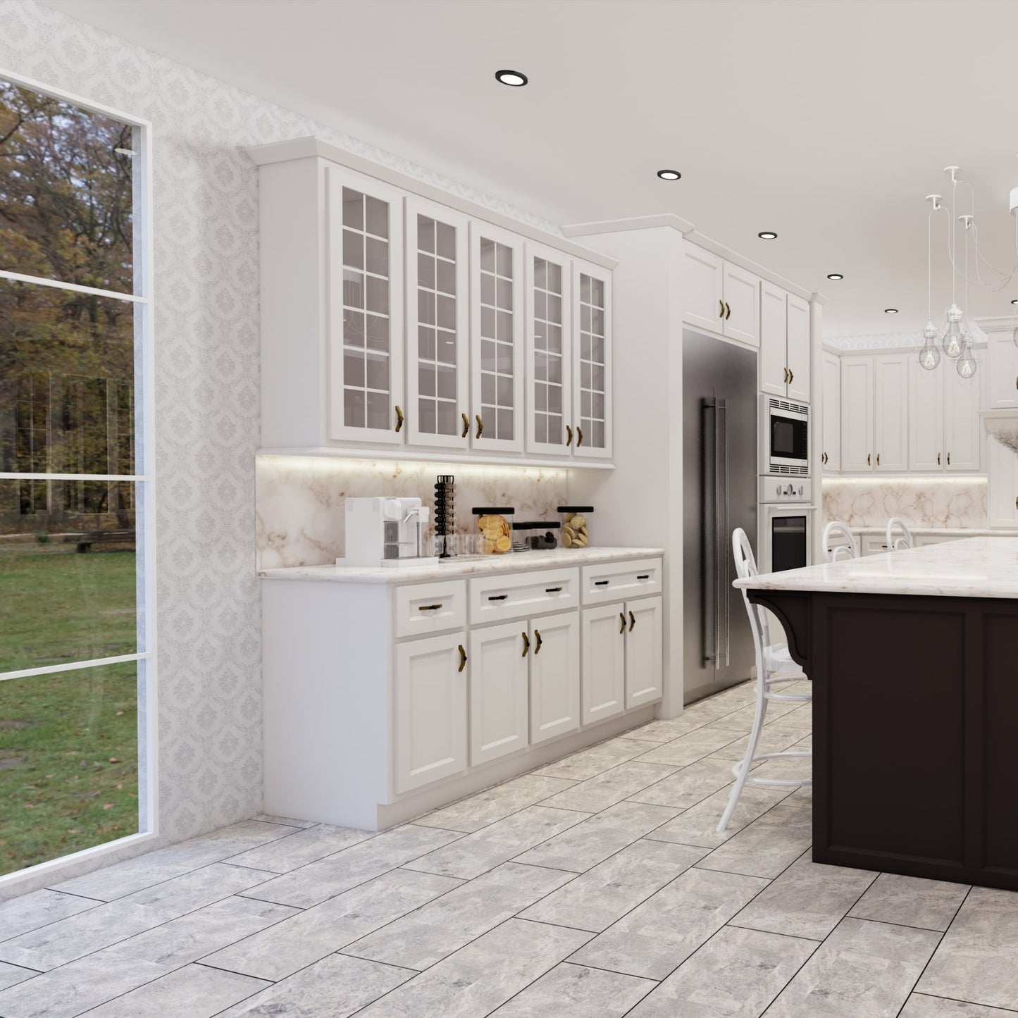 Pre-assembled Canyon Brown Rainier tiles with EPDM rubber gasket system