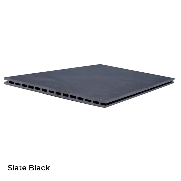 Flexible Rainier Flat Blocks with EPDM gasket joining tiles